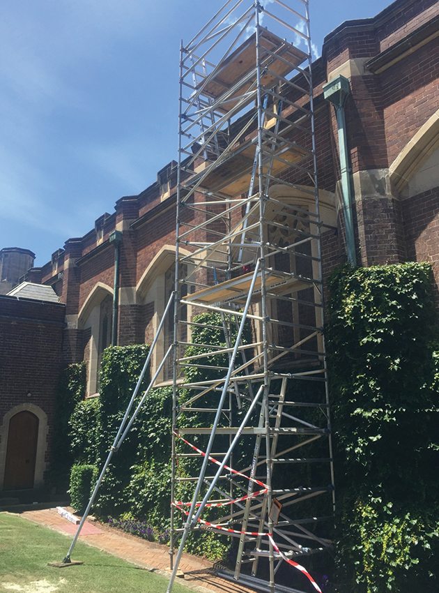 aluminium scaffolds - our projects - scaffolding solutions gallery